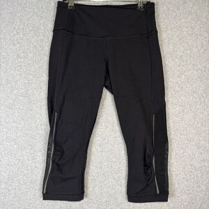 Lululemon Athletica Women's Size 6 Cropped High Waisted Leggings Pants